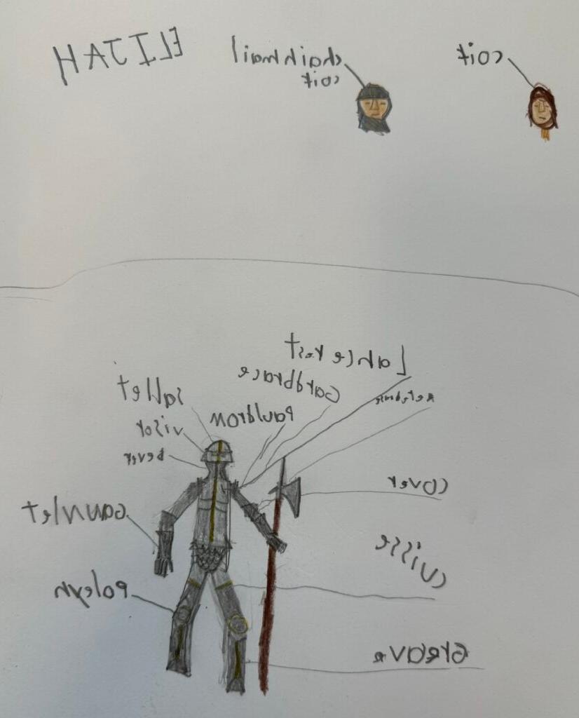 Elijah Joynt, 8th Grade, "NCR Veteran Ranger", Drawing